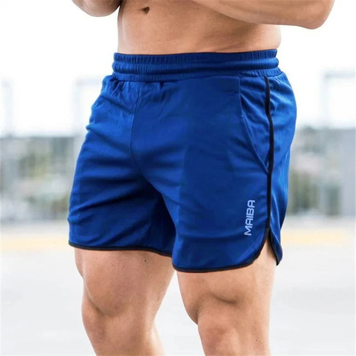 Lightweight men's summer shorts, slim fit active design for enhanced movement & warm weather comfort.