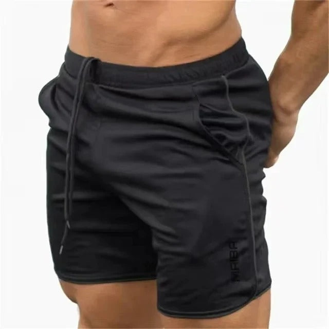 Breathable men's slim fit athletic shorts, offering superior comfort for all active lifestyles.