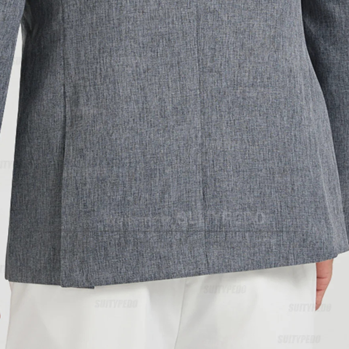 High-quality men's slim fit blazer, offering comfort and modern style for various occasions.