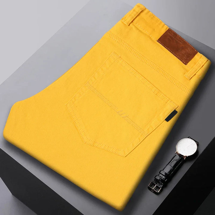Versatile men's slim fit jeans for both casual and smart-casual looks.