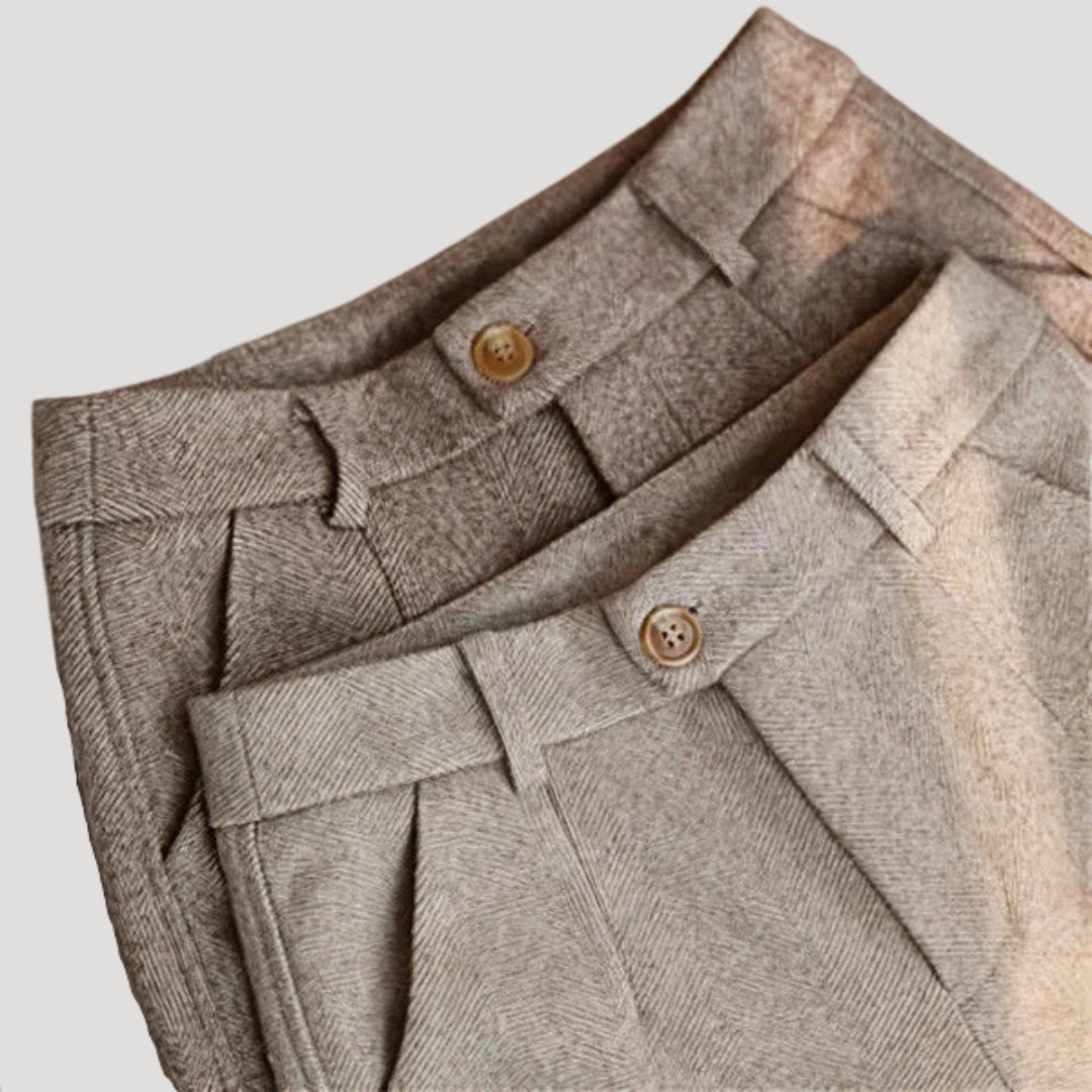Men's slim fit tailored ankle-length dress pants, perfect for modern spring and summer fashion.