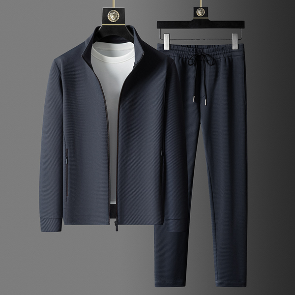 Men's slim fit tracksuit for training & active days. Stylish & comfortable two-piece activewear for men.