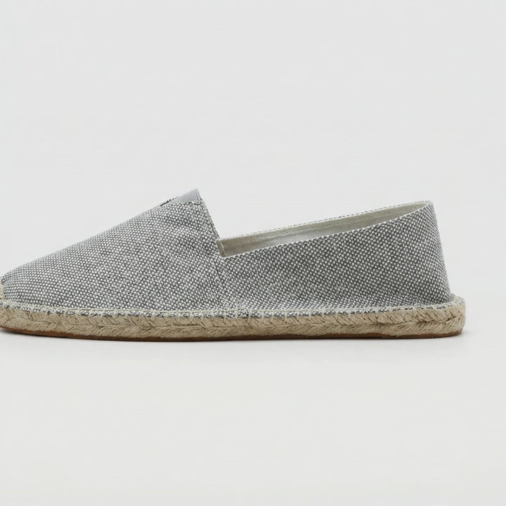 Easy wear men's espadrilles, perfect for warm weather casual style.
