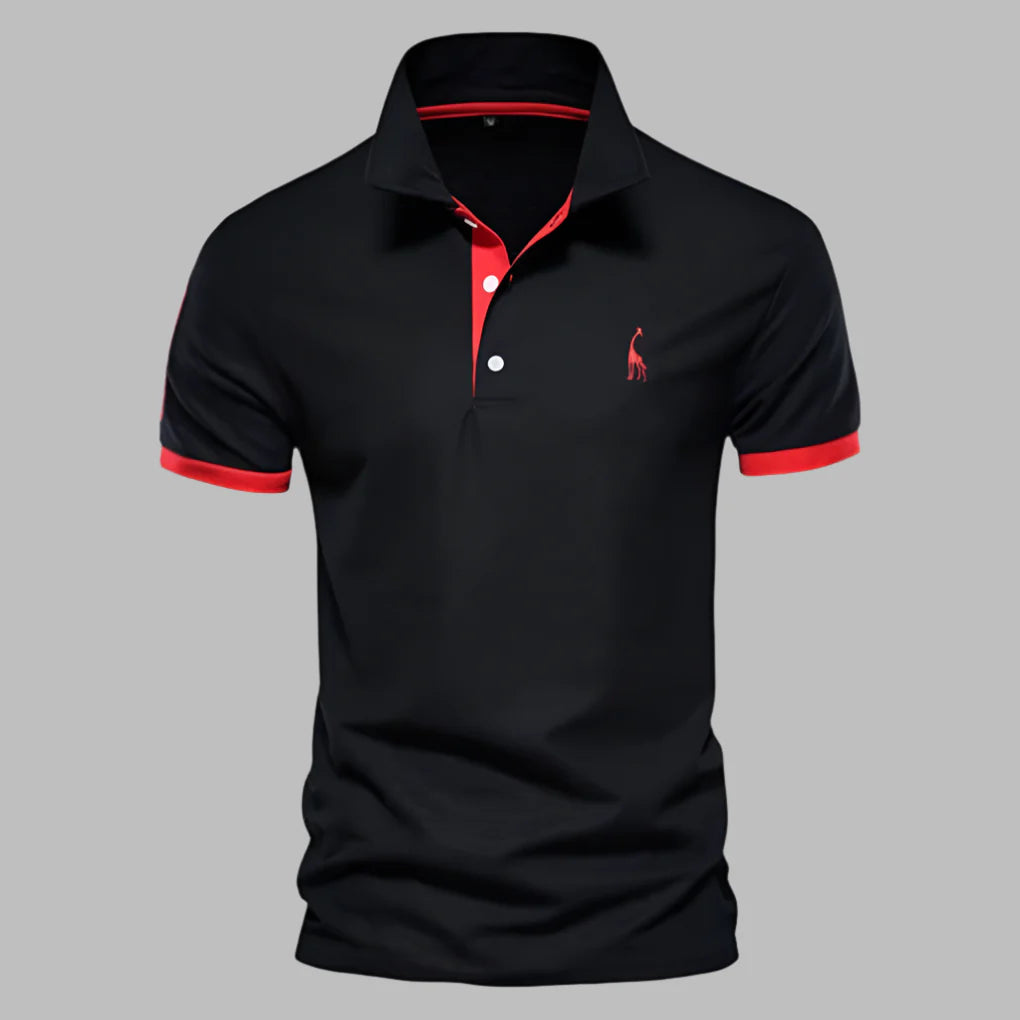 Versatile men's classic polo shirt in a tailored fit. Perfect smart-casual office wear & everyday style.