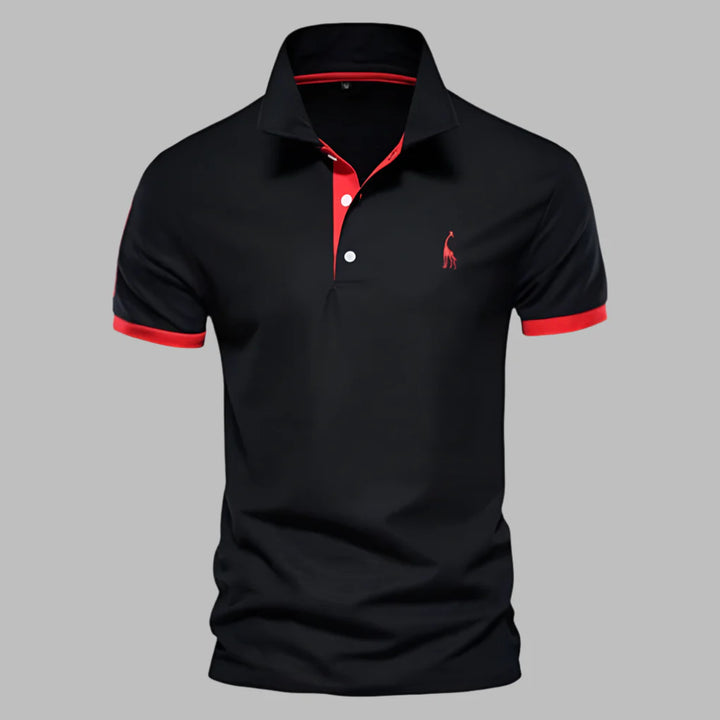 Versatile men's classic polo shirt in a tailored fit. Perfect smart-casual office wear & everyday style.