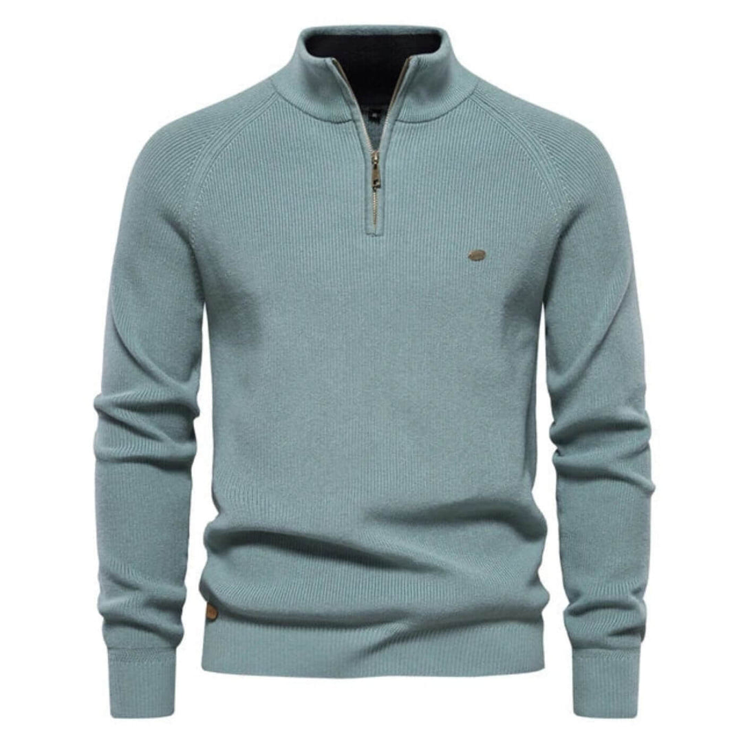 Men's soft comfortable everyday crewneck sweater in a classic style, perfect for casual wear.