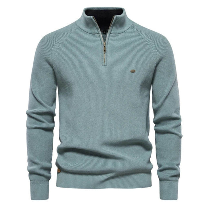 Men's soft comfortable everyday crewneck sweater in a classic style, perfect for casual wear.