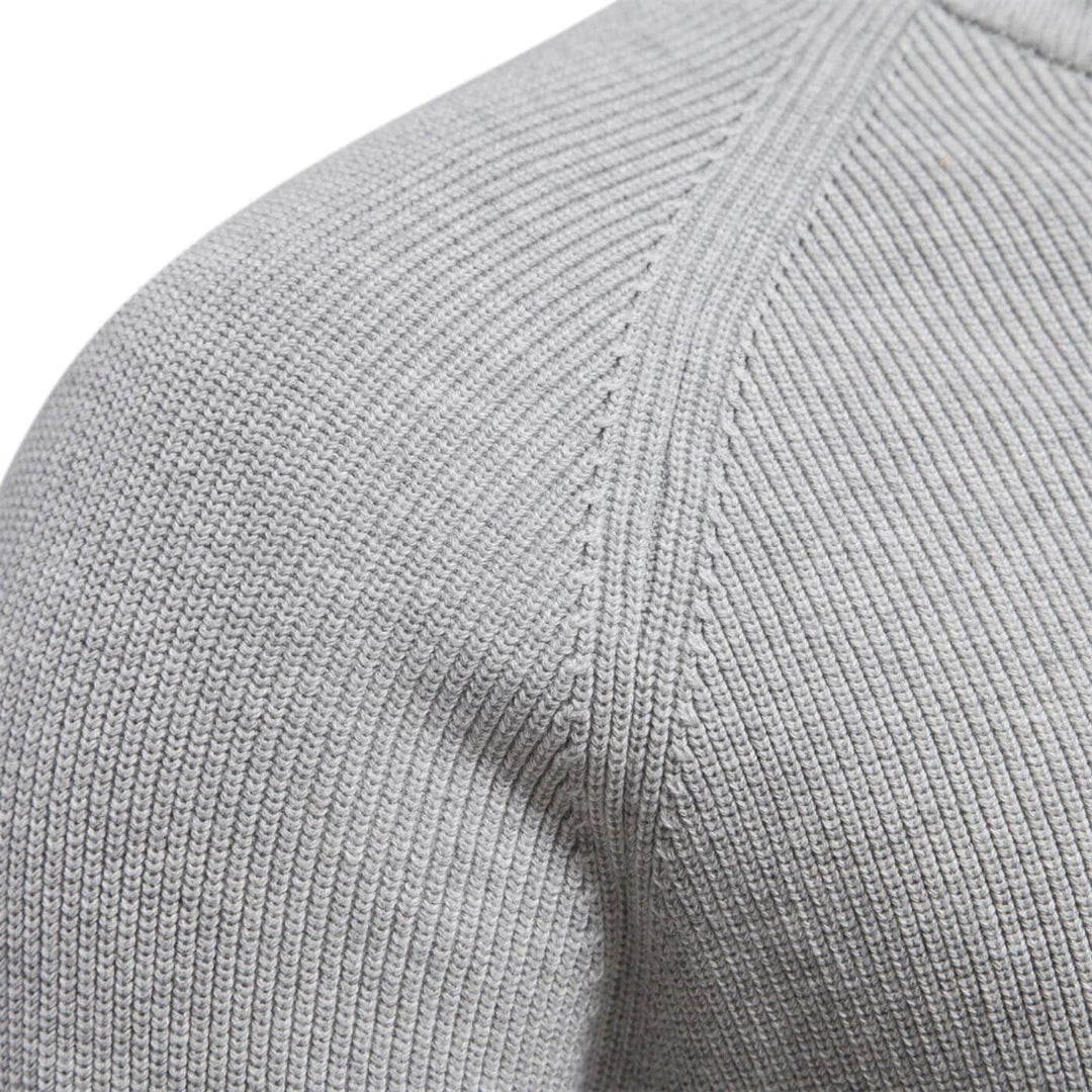 Casual men's everyday crewneck sweater, soft and comfortable for easy layering in any season.