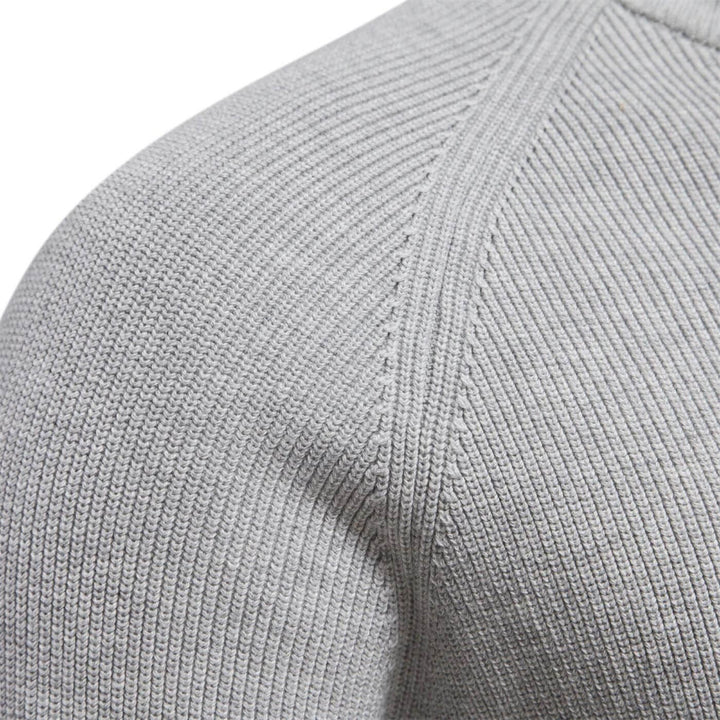 Casual men's everyday crewneck sweater, soft and comfortable for easy layering in any season.