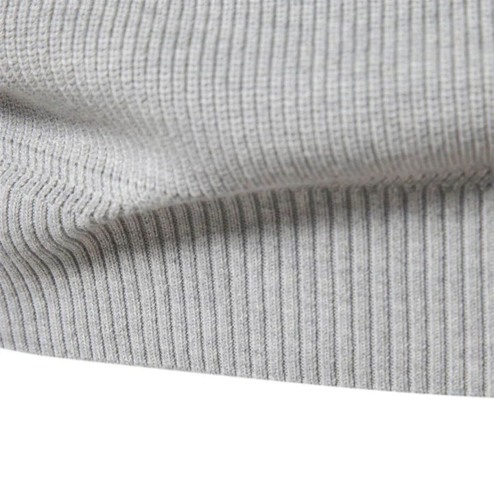Men's comfortable soft crewneck sweater, a casual long-sleeve top for everyday wear.
