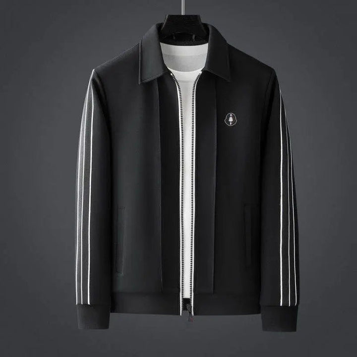 Comfortable men's joggers & a sporty zip-up tracksuit jacket. Versatile activewear for gym, outdoor sports, or casual outfits.