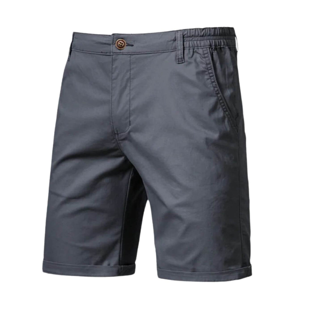 Men's relaxed fit chino shorts, perfect for comfortable everyday wear & summer adventures.