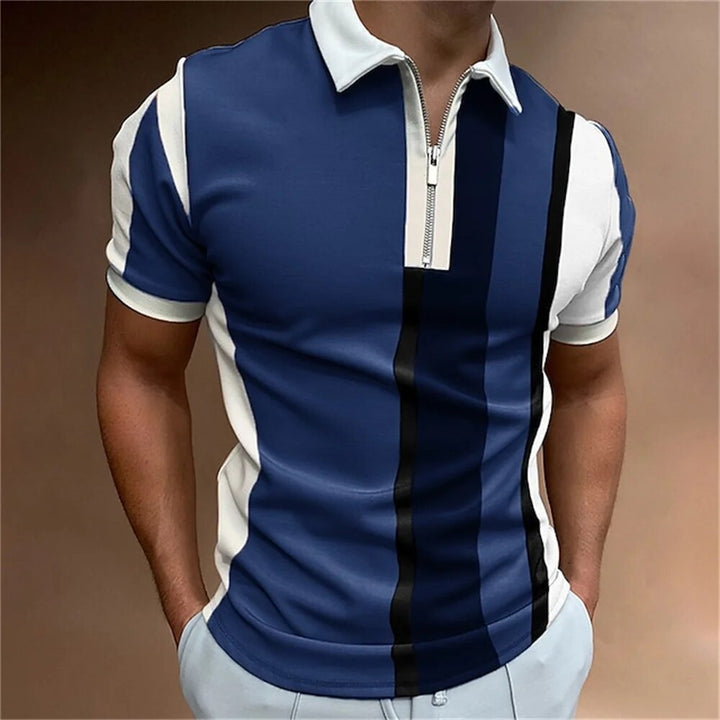 Shop this men's polo shirt with a tailored look and comfortable fit