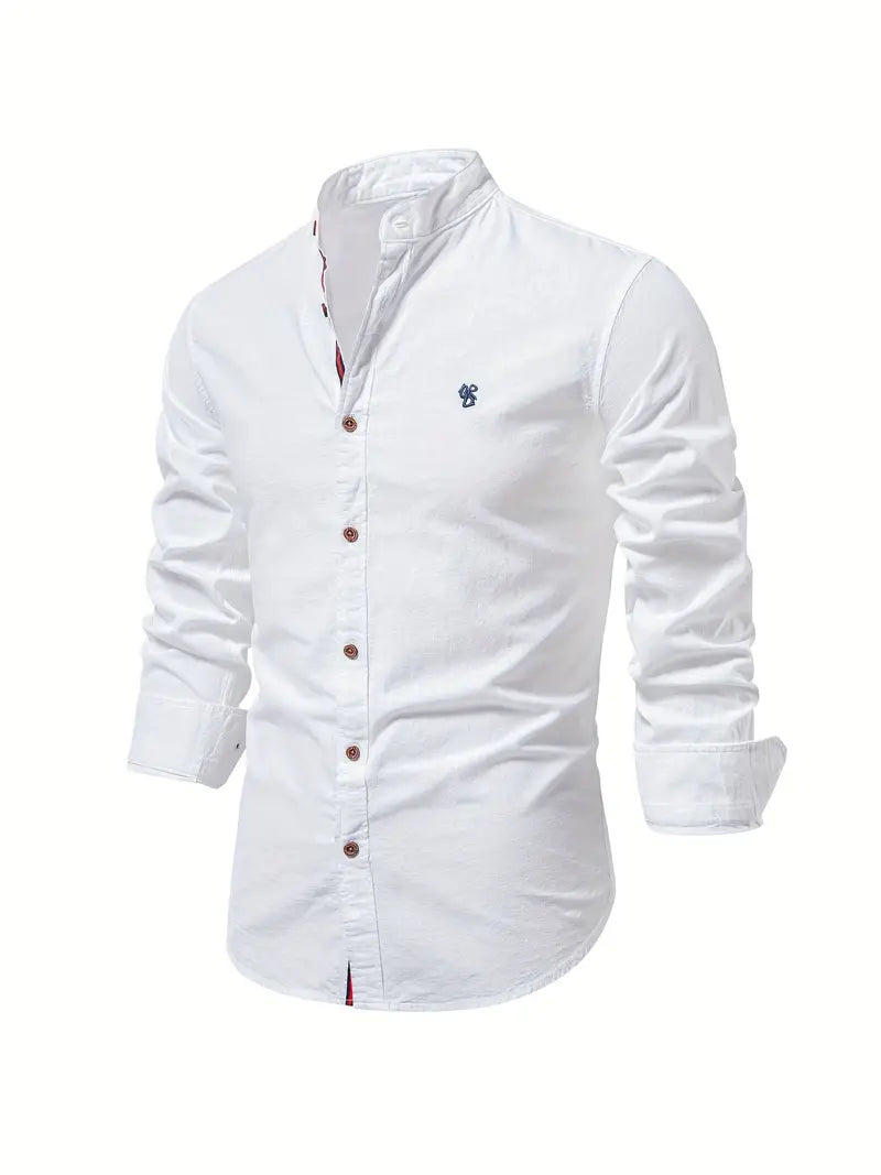 Men's stylish button-up casual shirt from the Oliver Collection.