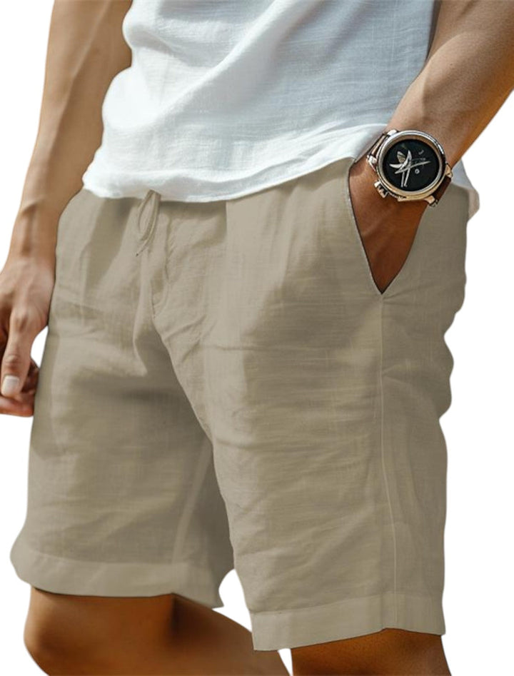 Lightweight men's summer shorts, super comfortable for warm weather, great casual style.