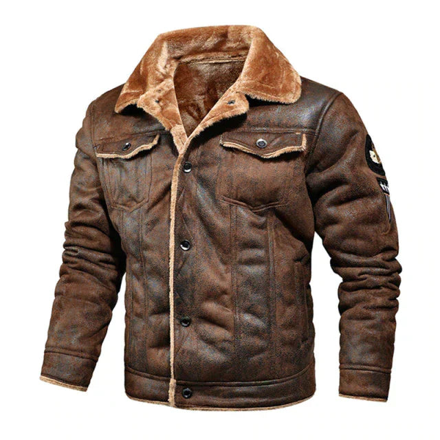 Comfortable men's classic style jacket, ideal for everyday wear. Stylish and versatile all-season outerwear for men.
