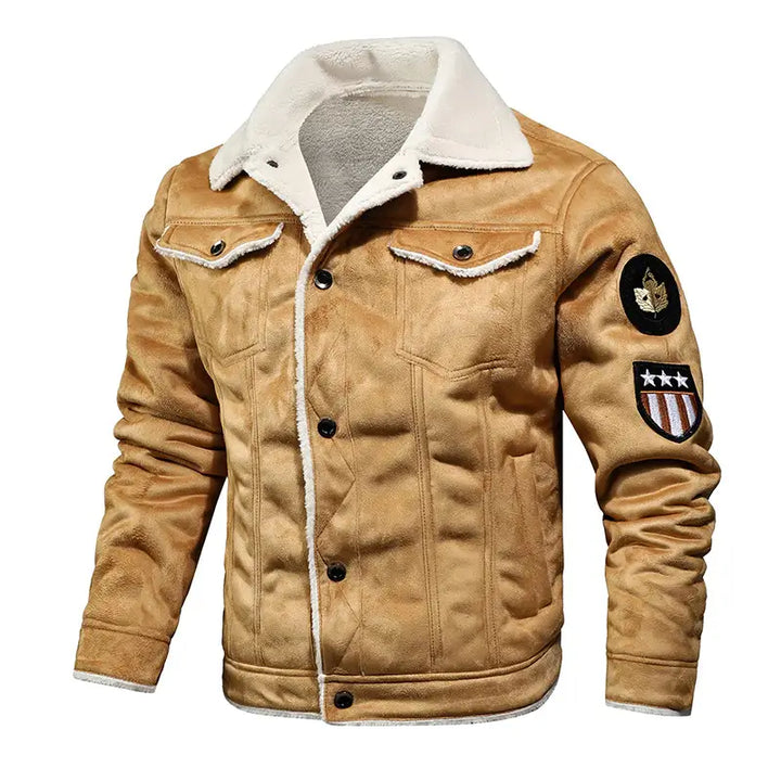 Men's casual jacket, stylish and versatile for all seasons. Modern fit outerwear, offering everyday comfort and classic style.