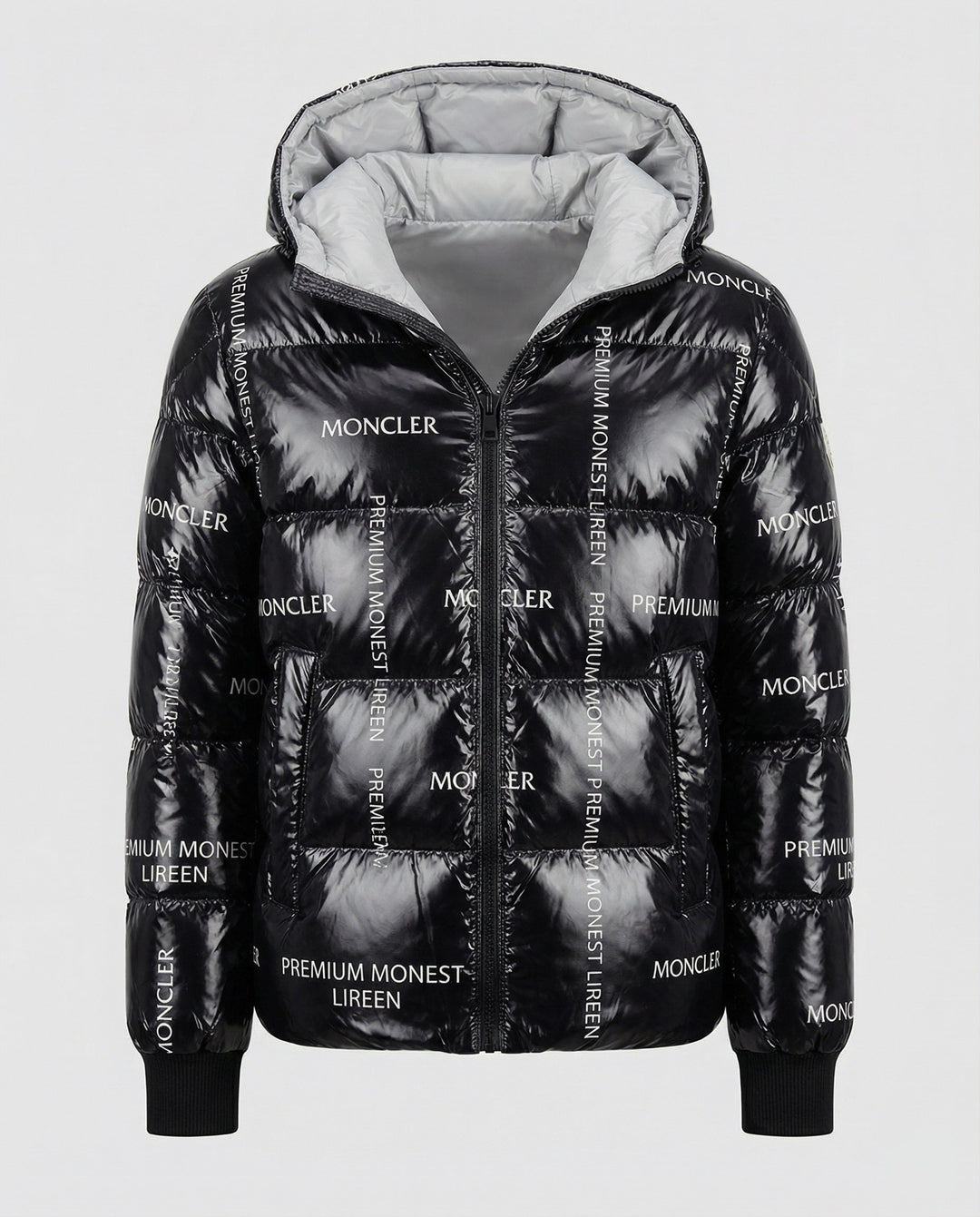 Men's cozy hooded winter coat, perfect for cold weather fashion and daily use.