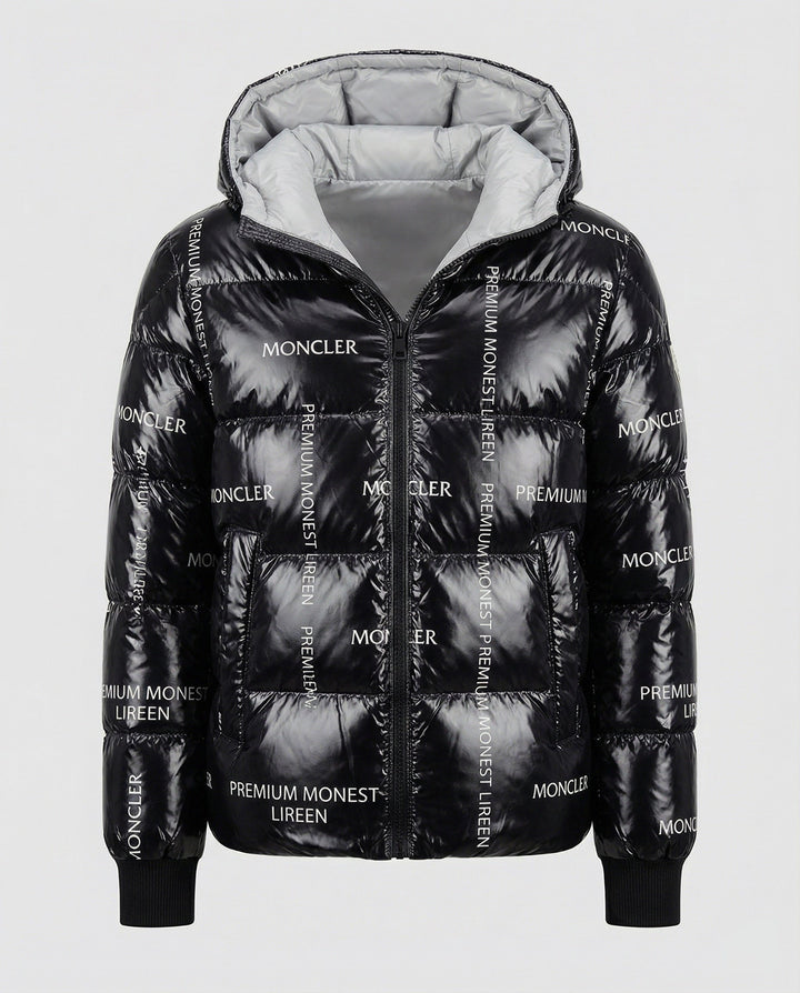 Men's cozy hooded winter coat, perfect for cold weather fashion and daily use.