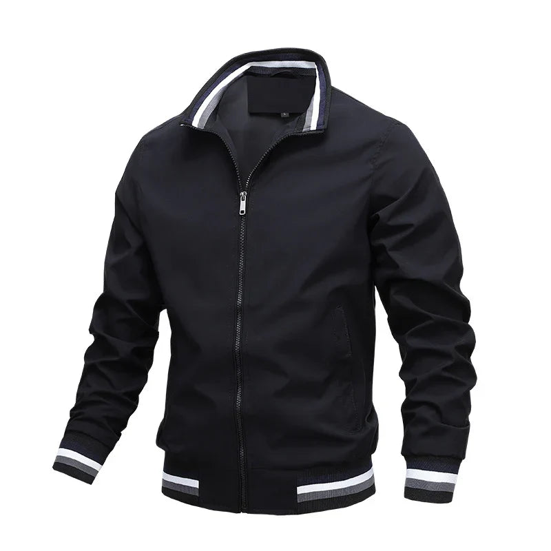 Comfortable & stylish men's lightweight summer jacket. Essential casual outerwear for warm weather men's fashion.