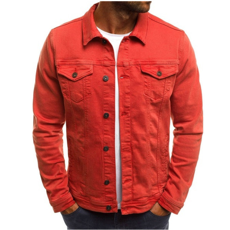 Modern men's jacket featuring a multi-pocket design, excellent for versatile layering & everyday fashion.