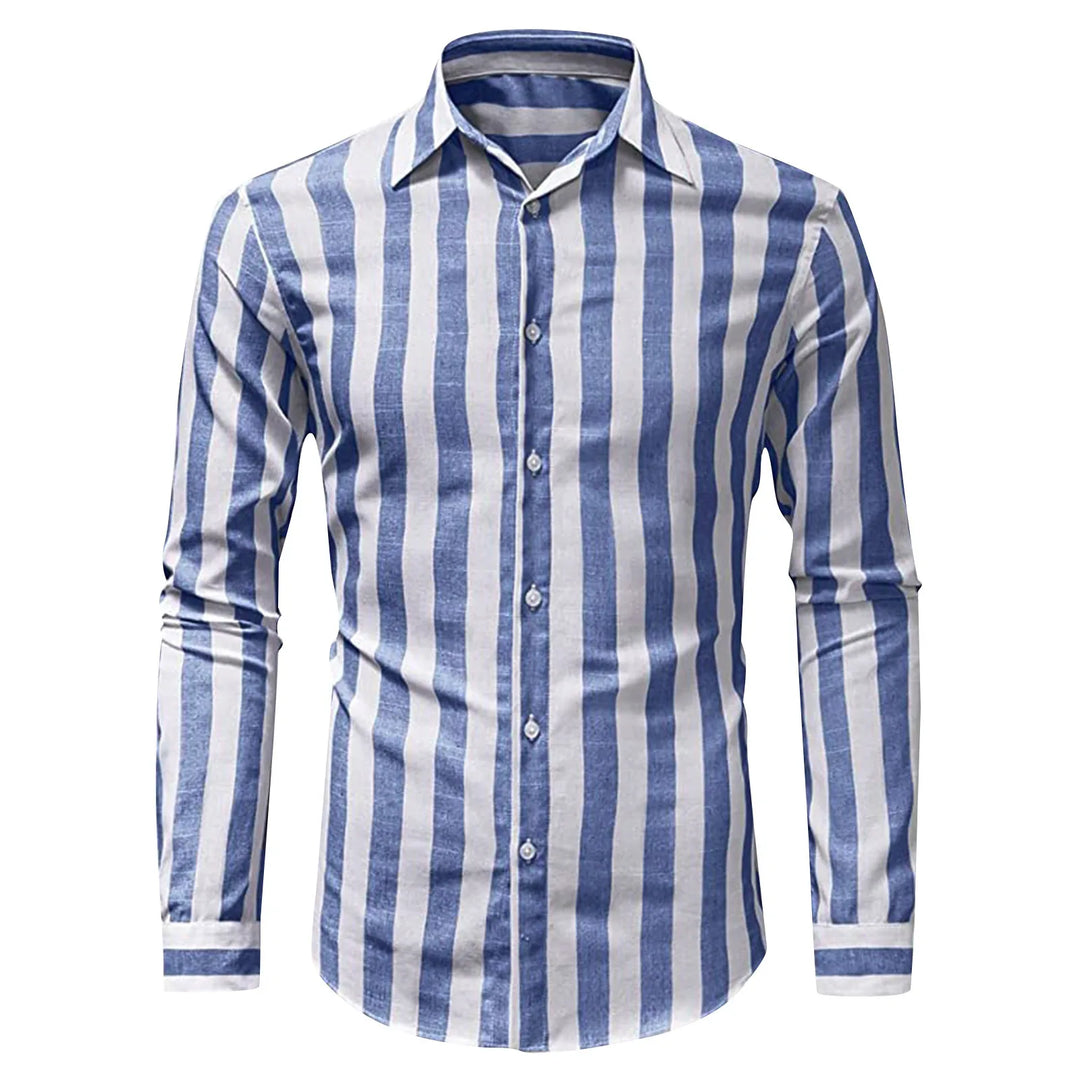 Casual men's summer shirt with a relaxed fit. Stylish short-sleeve design for ultimate comfort in warm weather.