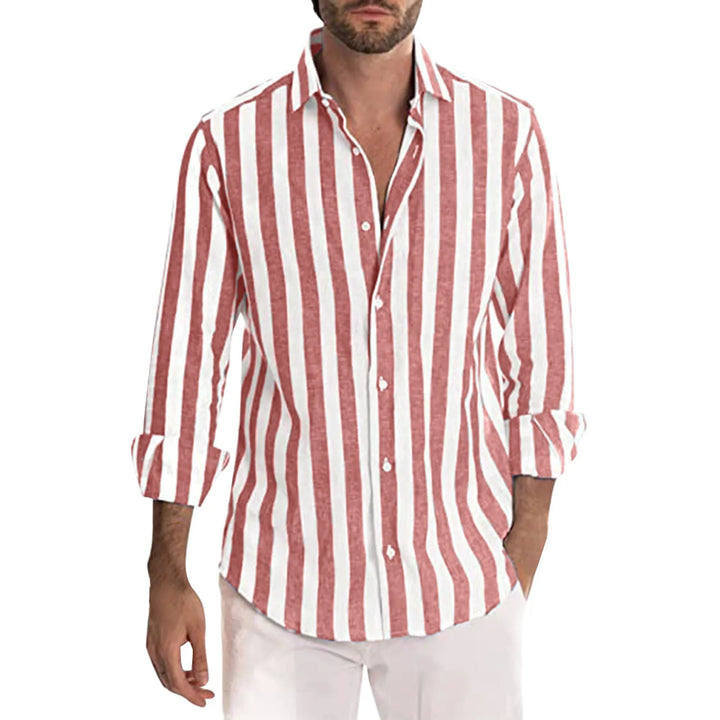 Stylish men's fashion short-sleeve shirt. Breathable & comfortable summer wear for a relaxed, casual look.