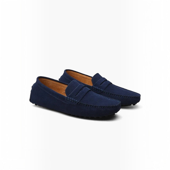 Classic men's slip-on loafers, designed for ultimate comfort and stylish versatility. Men's elegant footwear.