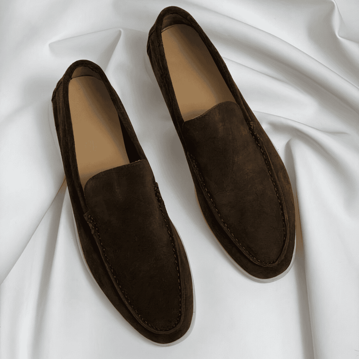Versatile men's slip-on loafers for ultimate comfort. Stylish footwear suitable for both casual and dressy occasions.