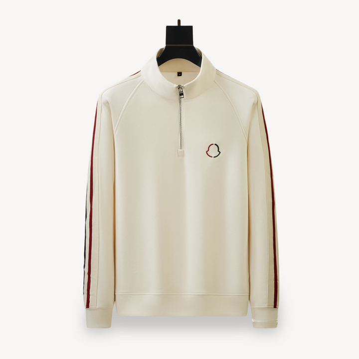 Versatile men's tracksuit for active lifestyles, featuring a zip-up hoodie & joggers for outdoor activities.