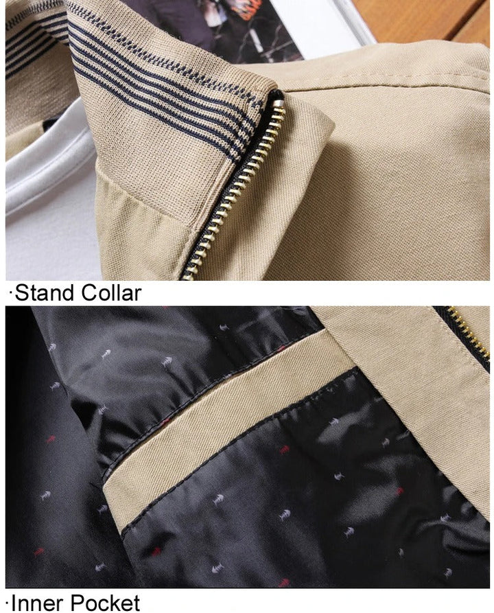 Men's practical transitional jacket, great for casual wear. Windproof, water-repellent, stylish outerwear.