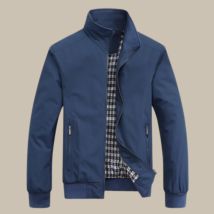 Versatile men's windbreaker summer jacket, lightweight and stylish outerwear for various casual occasions.