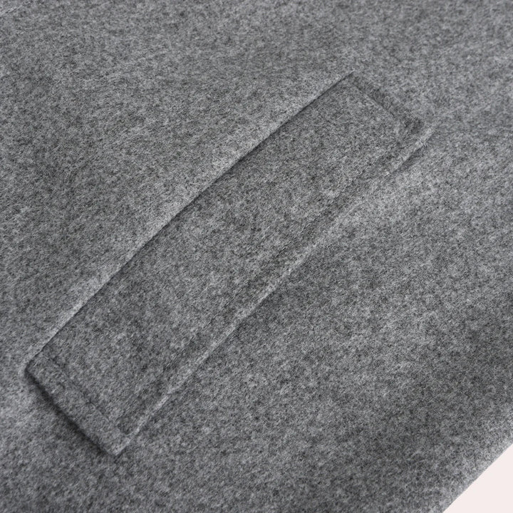 Elegant men's winter coat, a warm, tailored outer layer for classic style & cold weather fashion.