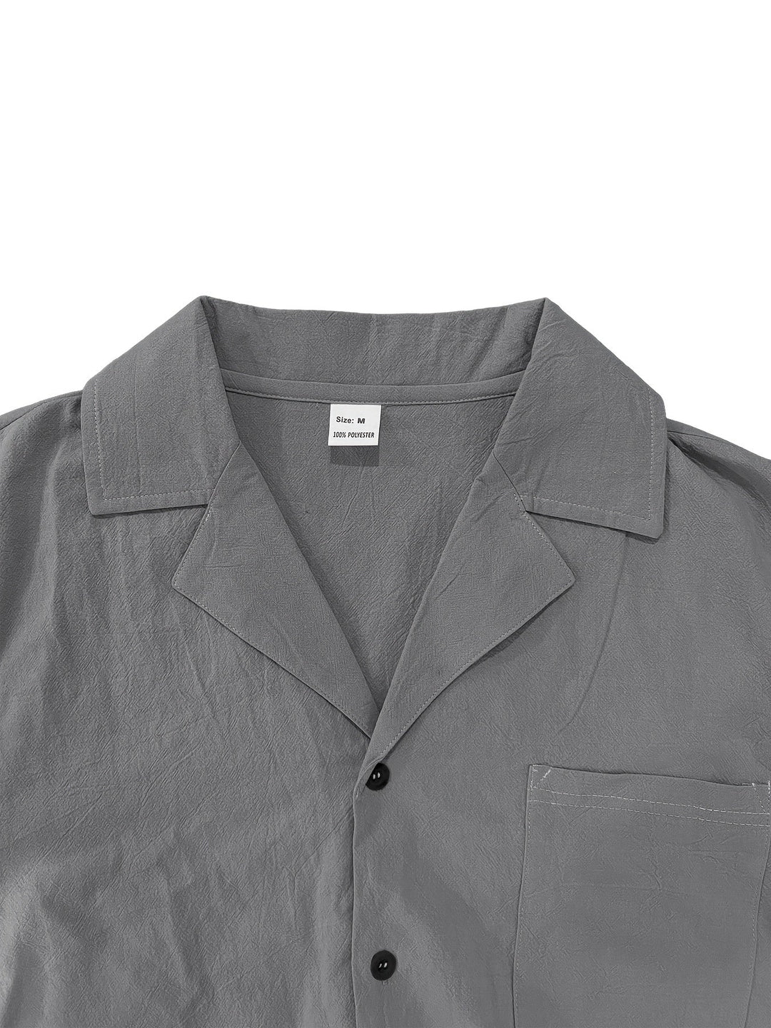 Men's linen shirt and pants laid flat, emphasizing the lightweight, breathable fabric.