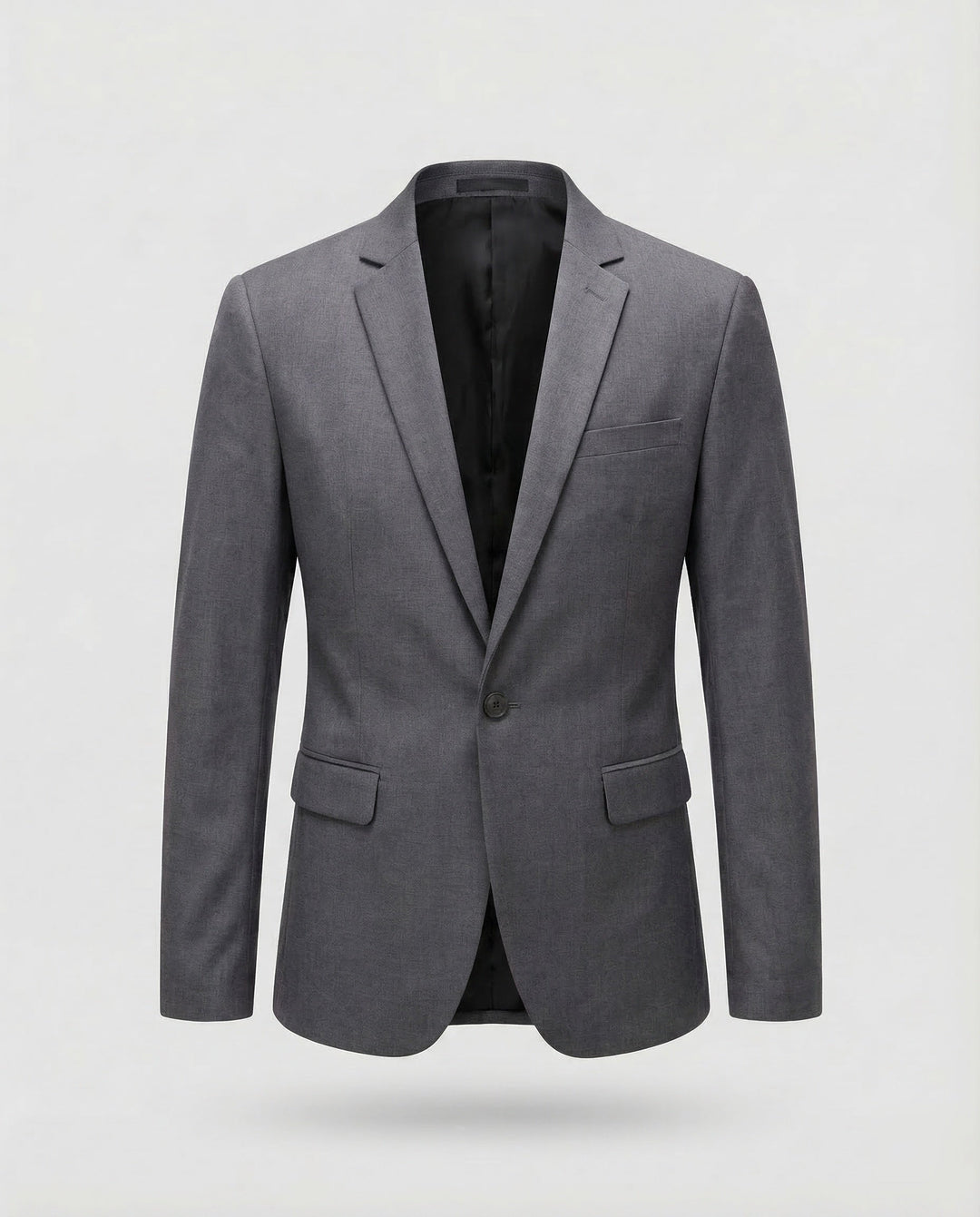 Men's smart casual outerwear: a tailored blazer with a unique lapel, enhancing any outfit.