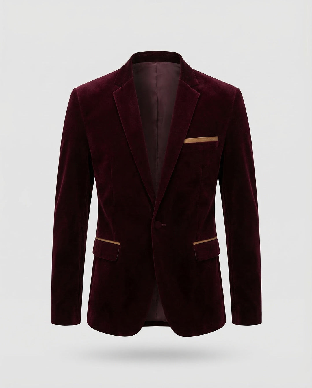 Versatile men's tailored blazer, suitable for business meetings, smart casual and dressy events.