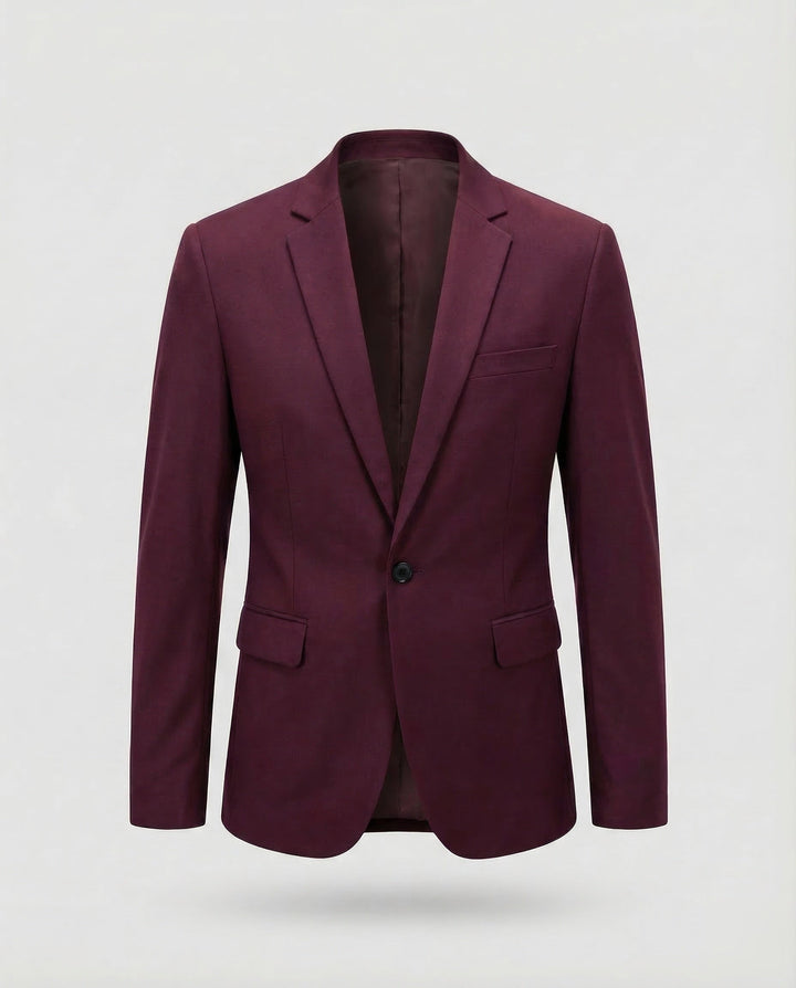 Professional men's tailored blazer jacket, perfect for business wear and elevating office style.