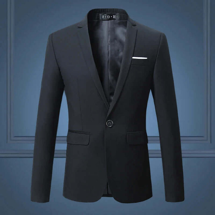 Sharp style men's blazer, featuring a tailored fit for an elegant and classic formal look.