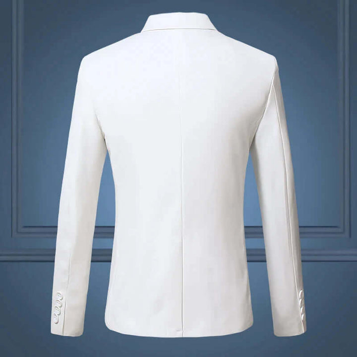 Classic men's tailored jacket, perfect for achieving a sharp and elegant look in workwear or events.