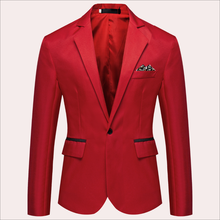 A classic men's dress jacket, ideal for professional events and important meetings.