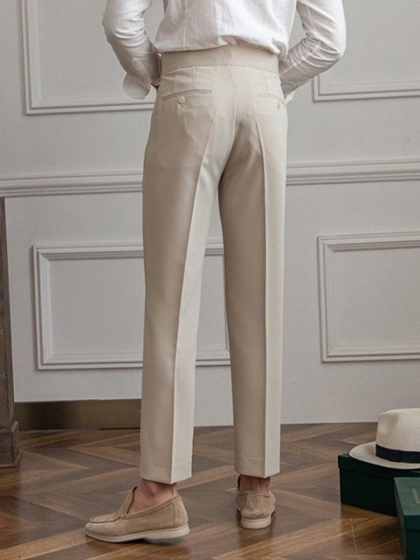Men's tailored bottom, ideal for stylish formal and casual outfits, embodying everyday elegance.