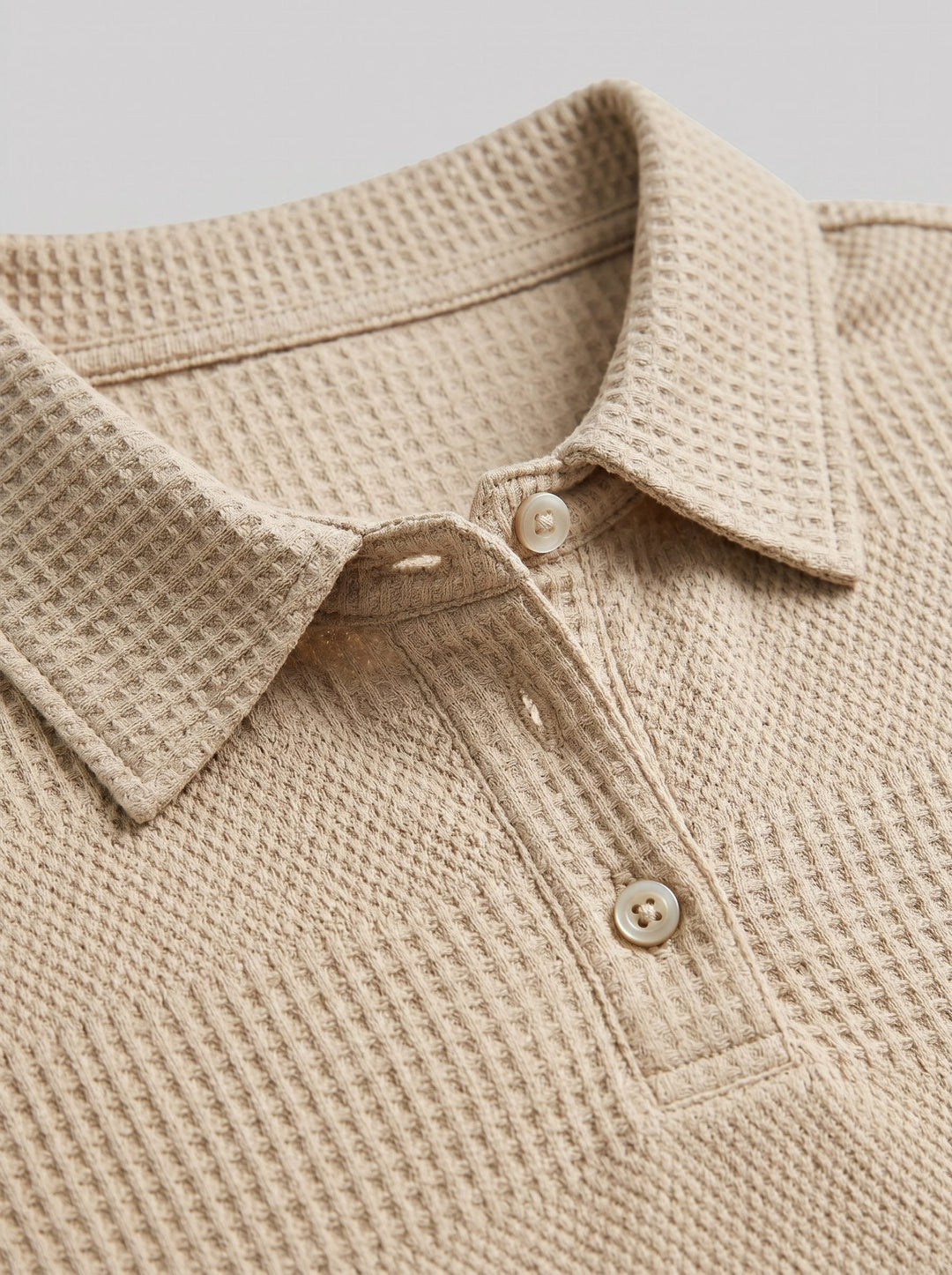 Stylish men's textured polo shirt & shorts combo. Perfect for casual outings.