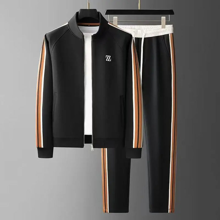 Thomas Urban men's tracksuit: ideal travel outfit with a versatile full zip jacket.