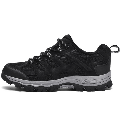 Close-up view of Men's Ultimate Comfort Hiking Shoes, showcasing durable construction and quality.