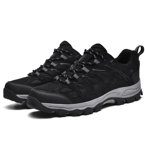 Supportive men's hiking footwear, engineered for long treks with durable and non-slip features.
