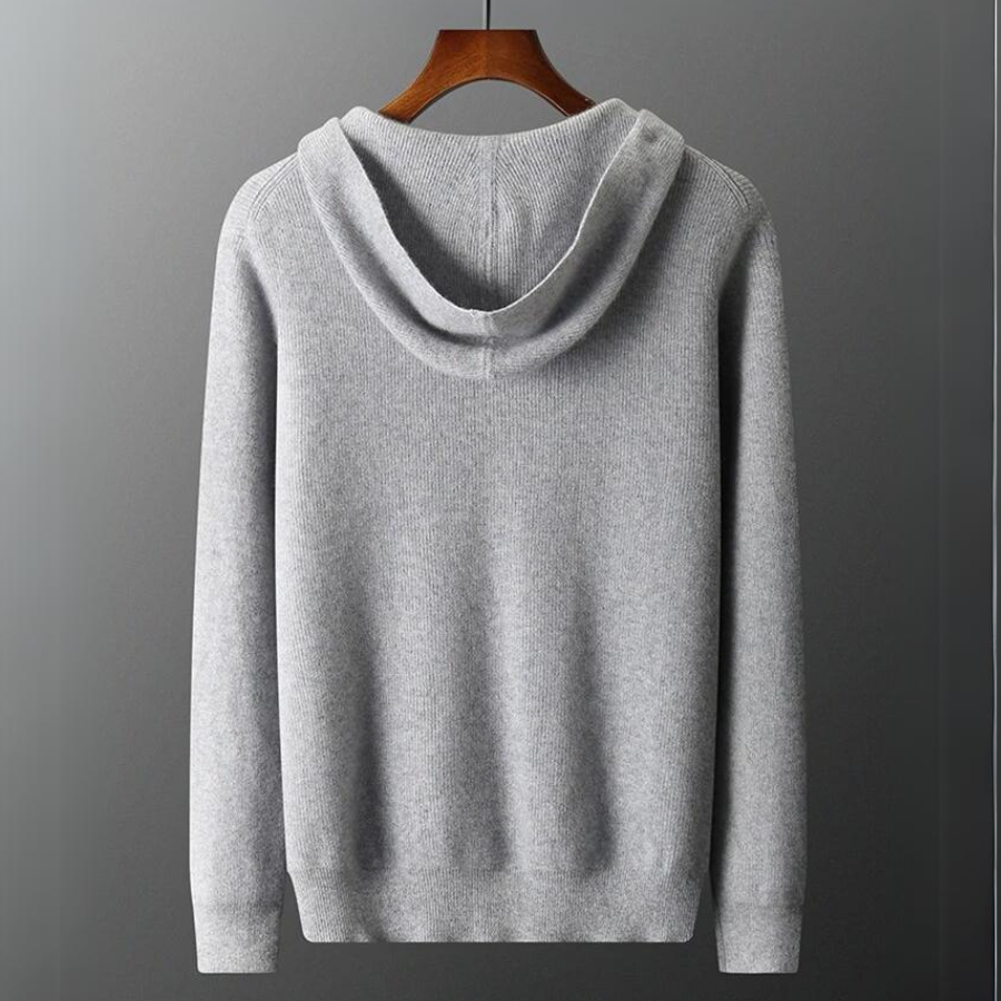 Stylish men's casual hoodie, perfect for streetwear fashion, layering, or cozy everyday wear.