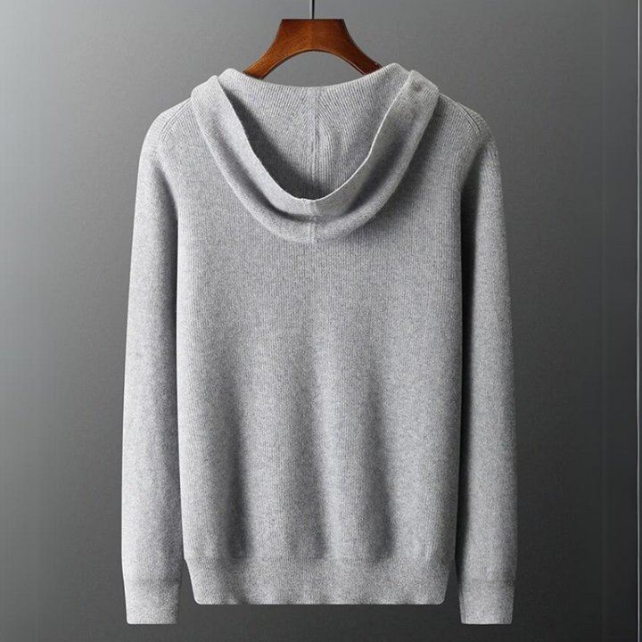 Stylish men's casual hoodie, perfect for streetwear fashion, layering, or cozy everyday wear.