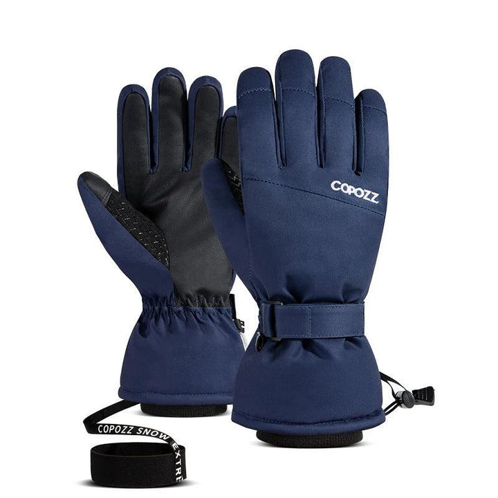 These cold weather gloves offer superior warmth and waterproof protection for men