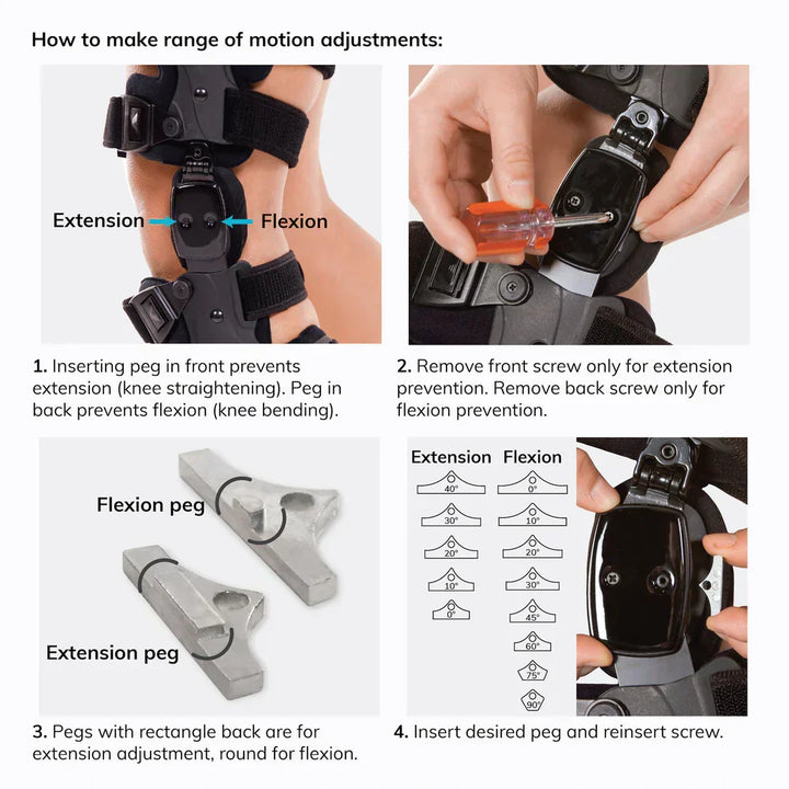 Men's health mobility aid: unloader knee brace for effective osteoarthritis pain relief and joint function.