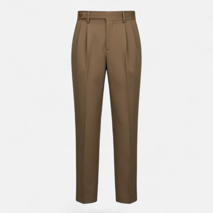 Elegant straight-leg trousers for men, ideal for formal occasions and business wear.